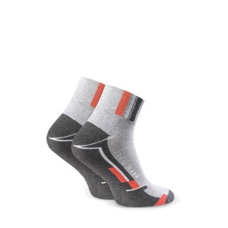 SKARPETY DAMSKIE SPORT 040 SALE 35-37 szary/grafitowy 042