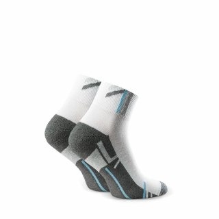 SKARPETY DAMSKIE SPORT 040 SALE 38-40 grafitowy/biały 039