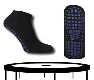 SKARPETY DO YOGI/TRAMPOLINY ABS 39-42 czarny/granatowy
