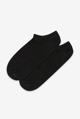 STOPKI DAMSKIE BAMBUSOWE Z SILIKONEM 35-38 black