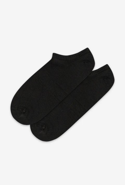 STOPKI DAMSKIE BAMBUSOWE Z SILIKONEM 39-42 black