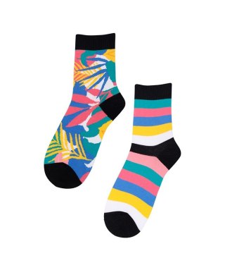 SKARPETKI WZOROWANE FUNKY 30-34 multicol.z69/101