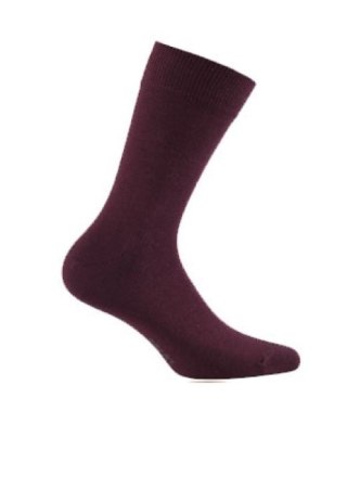 SKARPETY GŁADKIE PERFECT MAN CASUAL 45-47 purple