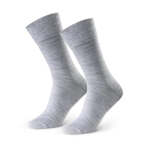 SKARPETY MĘSKIE MERINO WOOL 130 41-43 szary