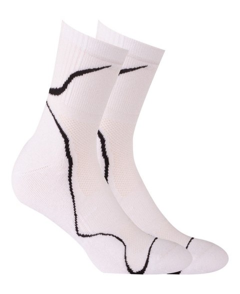 SKARPETY SPORTIVE MĘSKIE AG+ JONY SREBRA 42-44 white.05a/wz.949