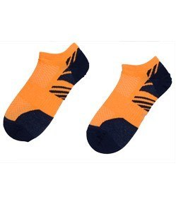 STOPKI SPORTIVE WZOROWANE AG+ JONY SREBRA 39-41 orange.a37/wz.954