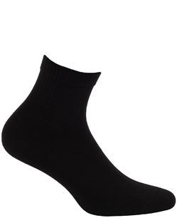 ZAKOSTKI SPORTIVE GŁADKIE AG+ JONY SREBRA 45-47 black