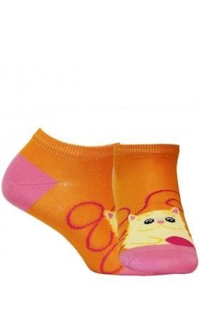 STOPKI WZOROWANE 2-6 LAT SALE 21-23 orange.a39/wz.875