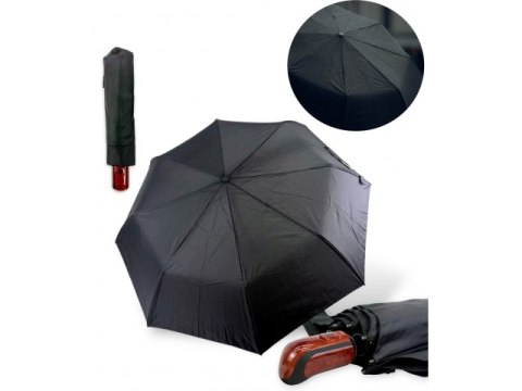 Parasol czarny automatyczny 56cm parlt531
