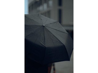 Parasol czarny automatyczny 56cm parlt531