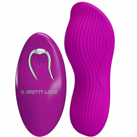 Pretty Love Romario model bezprzewodowy masażer silikonowy rożowy