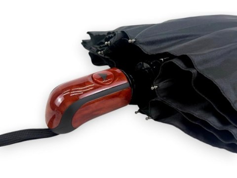 Parasol czarny półautomatyczny 56cm parlt511