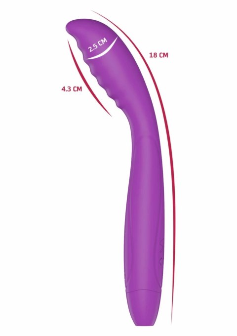 She.E.O Tapping G-Spot Vibrator silikonowy 10 trybow ładowalny