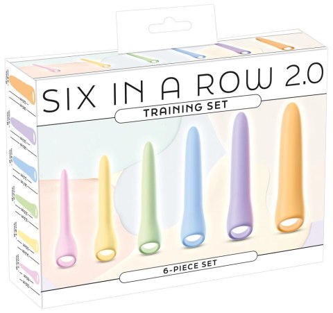 You2Toys Six in a Row Training Set 2.0 silikonowy zestaw pastelowy