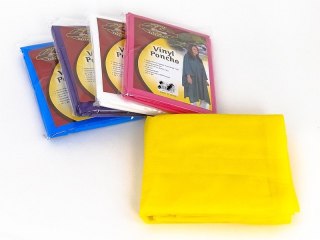 Płaszcz przeciwdeszczowy poncho dla dorosłych winylowe 203 x 127cm