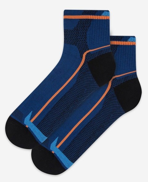 SKARPETY SPORTIVE MĘSKIE AG+ JONY SREBRA 39-41 navy.b6r/wz.943
