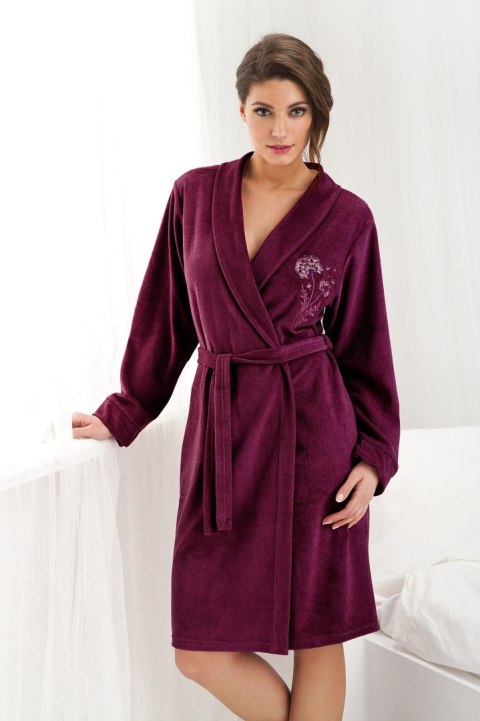 SZLAFROK FROTTE FR-107 R.3XL-4XL 3XL bordowy