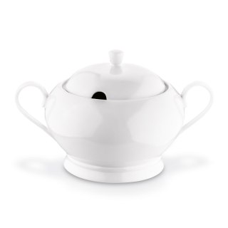 Waza do zupy porcelanowa II 3 l biała 23 x 25 x 15cm