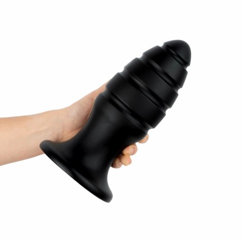 BUTTR Aftershock I Plug anatomiczny segmentowy 23 cm czarny