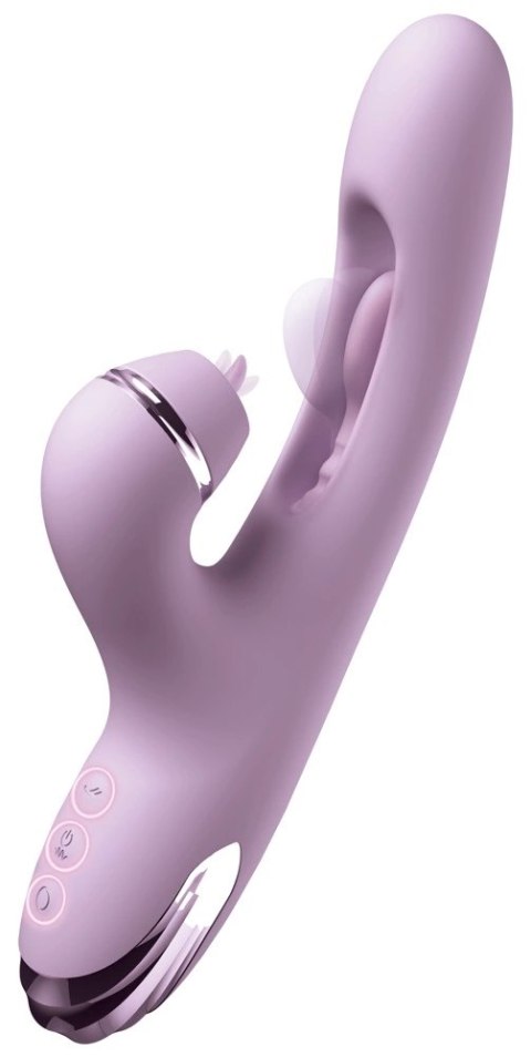 Fantasy For Her G-Touch Pulse Pro fioletowy 3 końcowki silikonowe