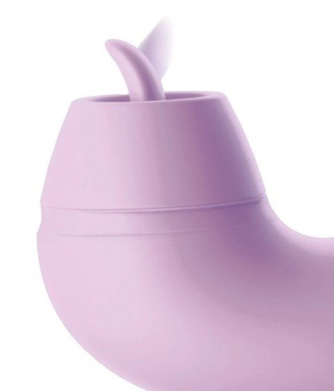 Fantasy For Her G-Touch Pulse Pro fioletowy 3 końcowki silikonowe
