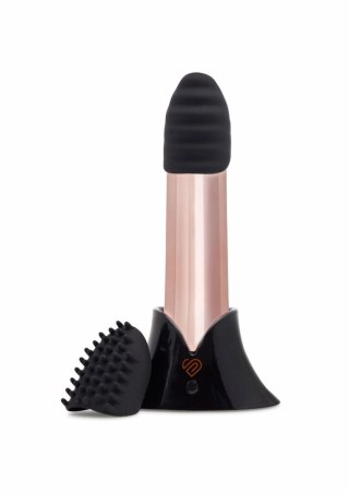 Point Plus Bullet 40% Mocniejszy Mini Wibrator 20 Trybow + 2 Nakładki