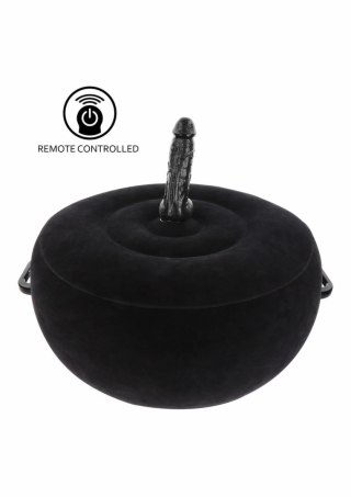 TABOOM Inflatable Seat z pilotem bezprzewodowym, welurowa powierzchnia