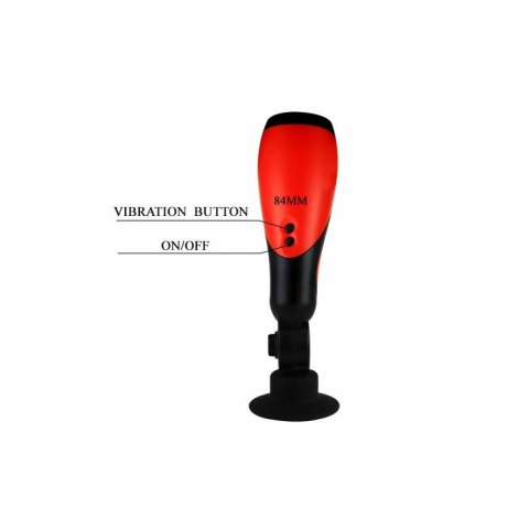 BAILE Oral Sex Lover - maszyna intymna 30 trybow, silikon, adapter 30V