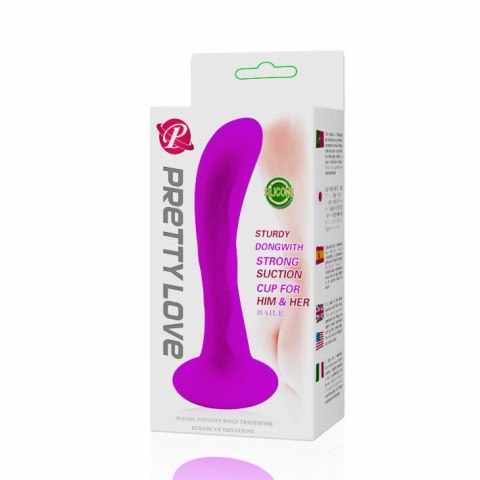 BAILE PASSION STRONG Unisex silikonowy model z przyssawką 13,5 cm