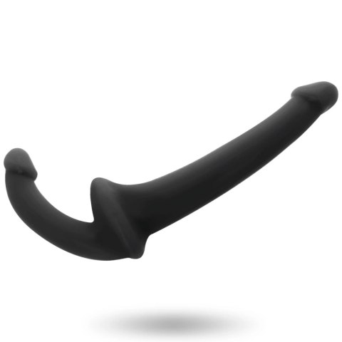 Addicted Toys Model Double Black - dwustronny system intymny silikonowy 26 cm