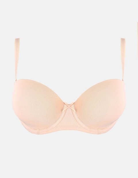 BIUSTONOSZ RAFF PUSH-UP 23446 BARDOTKA 75D beżowy