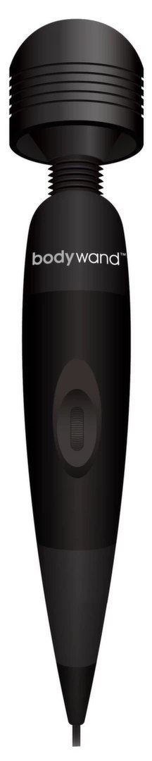 Bodywand Midnight Plug-In Black - sieciowy masażer z regulacją mocy 25 cm