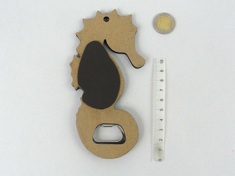 Otwieracz magnes - konik morski 15,5 x 8,5 x 0,6cm