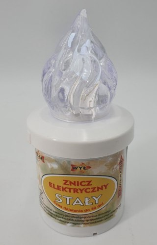 Znicz elektryczny stały