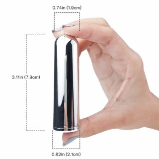 ARMONY Rocket Bullet czarny miniwibrator 9 trybow 7,9 cm USB