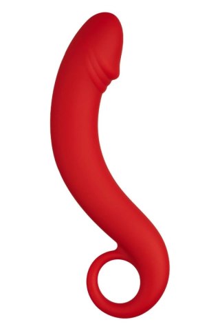 FORTO F-19 Plug Red silikonowy ergonomiczny z uchwytem 10,2 cm
