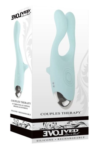 EVOLVED COUPLES THERAPY - model z podwojną wibracją i funkcją tappingu