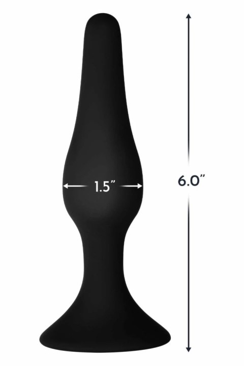 FORTO F-11R RATTLER LUNGO Medium Czarny silikonowy z kulką