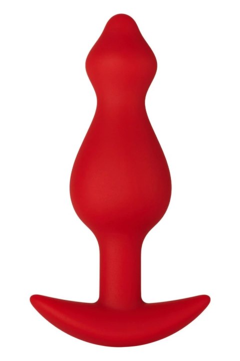 FORTO F-78 POINTEE PLUG SMALL RED silikonowy korek anatomiczny czerwony