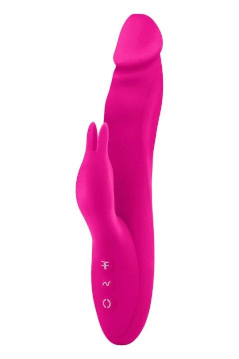 FemmeFunn Booster Rabbit Pink - Wibrator z rotacją i podwojną stymulacją