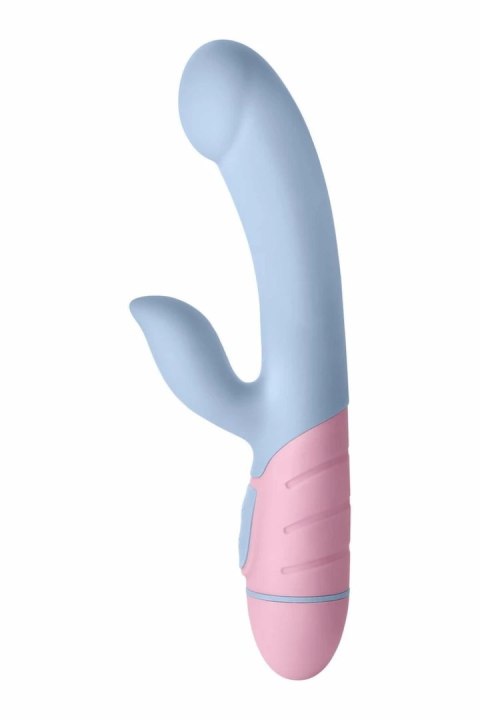 FemmeFunn FFIX Rabbit Light Blue - masażer intymny, 20 trybow, wodoodporny
