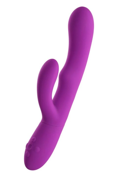 FemmeFunn Ultra Rabbit Purple - silikonowy model z 3 silnikami, 10 trybow