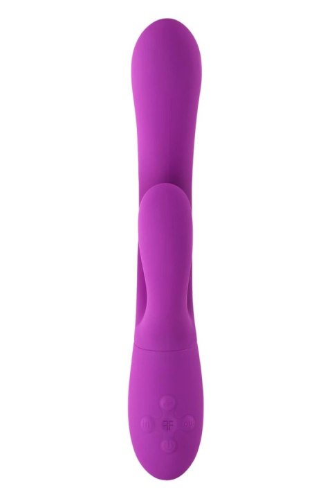 FemmeFunn Ultra Rabbit Purple - silikonowy model z 3 silnikami, 10 trybow
