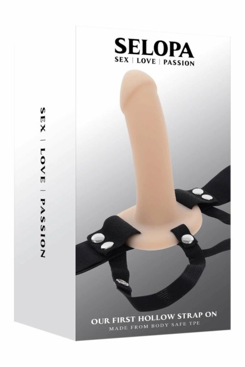 SELOPA OUR FIRST HOLLOW STRAP ON LIGHT 6 INCH system regulacji 16,3 cm