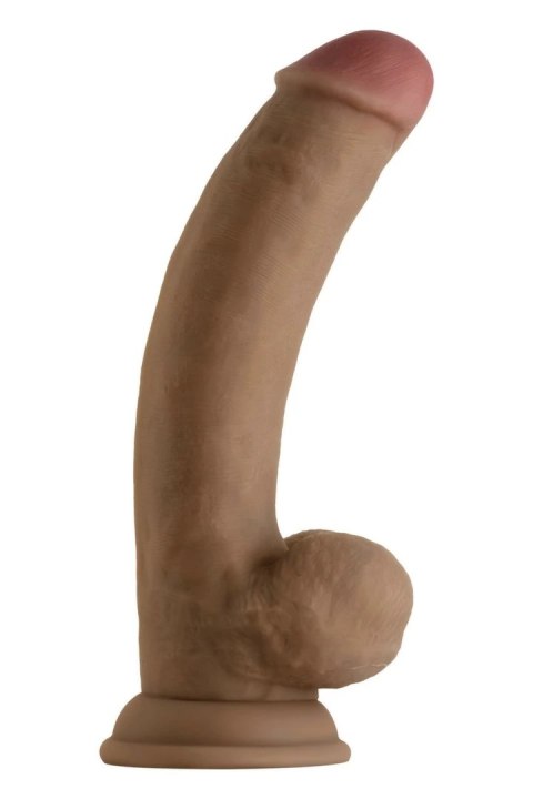SHAFT MODEL C 8.5'' Liquid Silicone, przyssawka, dwuwarstwowy, Oak