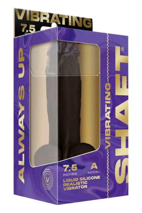 SHAFT Model A 7.5" Mahogany - silikonowy model wibracyjny FlexiSkin™