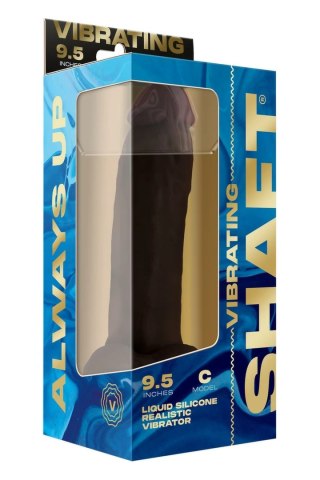 SHAFT Model C 9.5" Mahogany - Wibrujący system intymny FlexiSkin™
