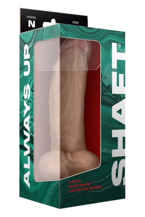 SHAFT Model N 24,1 cm Liquid Silicone z przyssawką Pine