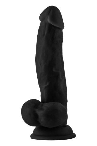 SHAFT Model N 8.5" Czarny - Anatomiczny silikonowy model Flexiskin™