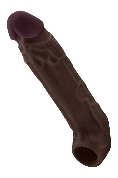 SHAFT Sheath Model F Size 1 19,8 cm Liquid Silicone Mahogany